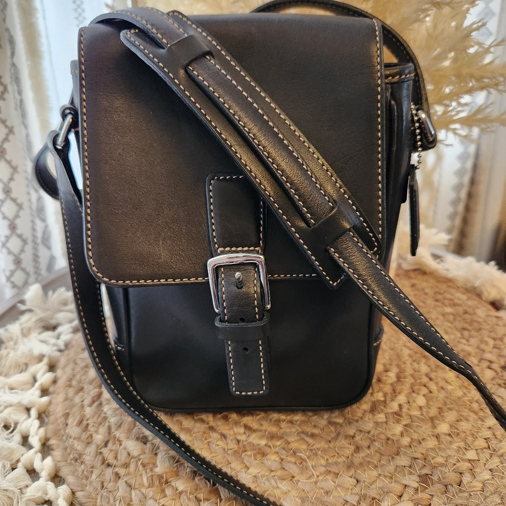Vintage Coach Camera Crossbody